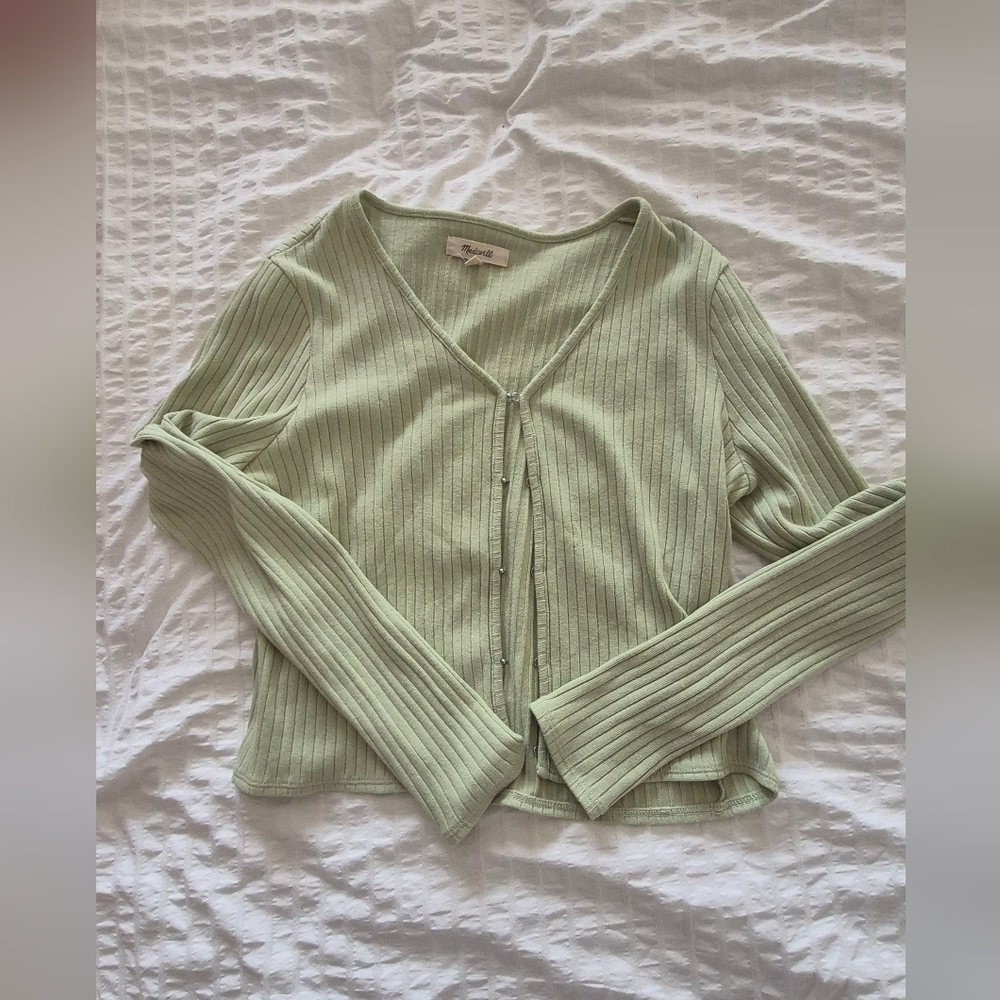 Madewell Ribbed Cardigan
